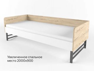 "2+2 БЕЛЫЙ" Кровать-диван 90х200 (38 ПОПУГАЕВ)